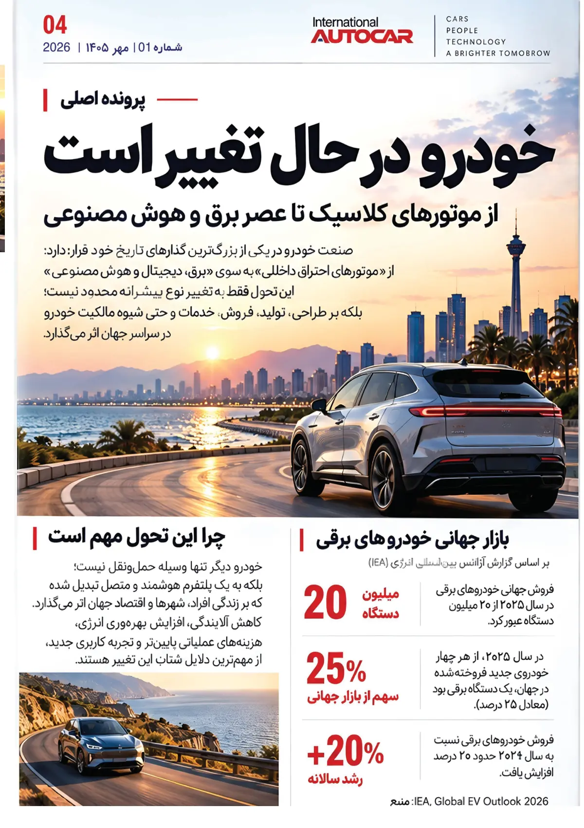 شماره‌ی ۱ — خودرو در حال تغییر است — صفحه‌ی ۴